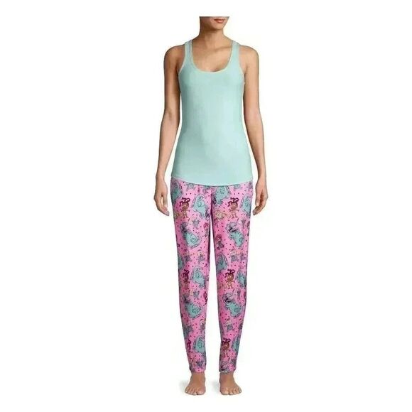 Nickelodeon Rugrats Women's Pink Poly/Spandex Pajama Pants - Picture 1 of 12